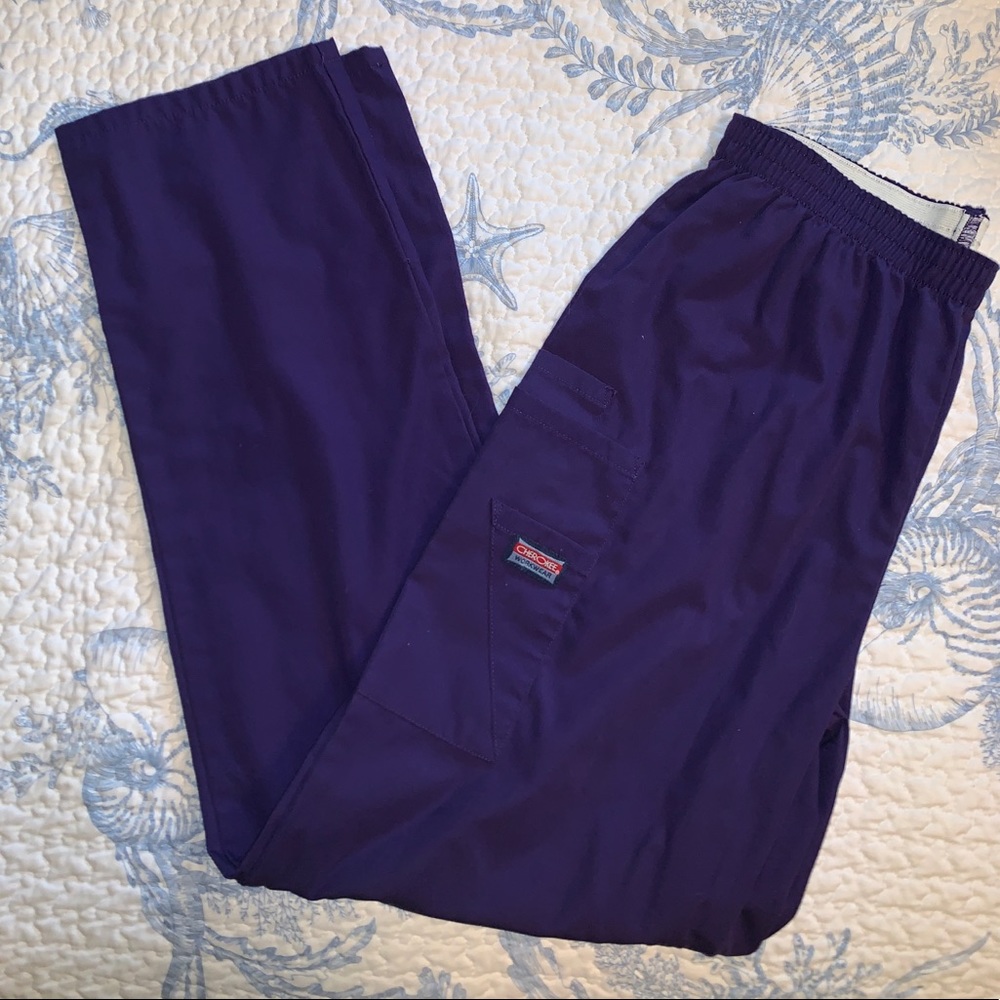 Small Cherokee purple scrub pants